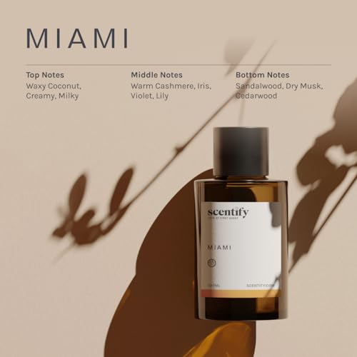 Miami Aroma Oil Refill for Diffusers (3.38 Fl Oz (Pack of 1))