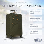 X Bag Large Spinner with Frame (Olive / Checked-Large)