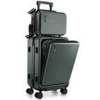 20 Inch Carry On Luggage 22x14x9 Airline Approved Suitcase (Carry-on 20 Inch / Green)