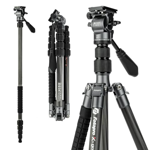 59" Carbon Fiber Travel Tripod (Black / 62" Video (Carbon Fiber))