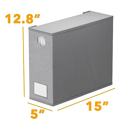 8 Pack Bed Sheet Organizers and Storage (8 Pack / Gray)