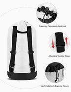 Backpack Laundry Bag (White)