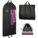 Garment Bags with 4" Gusseted (Black / 50")