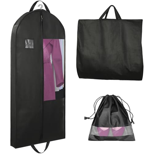 Garment Bags with 4" Gusseted (Black / 50")