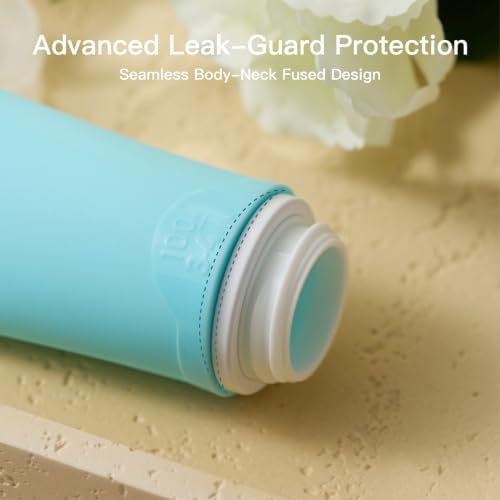 Travel Bottles for Toiletries (Blue / 3.4 Ounce)