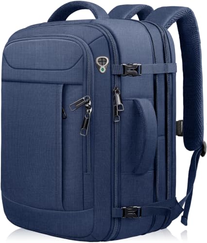 55L Travel Backpack (Blue / 18.4 inch (22"x14"x10"))