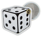 Keychain Case Compatible with Apple AirTag (Dice)