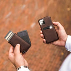Parliament Pop Up Leather Wallet for Men (Classic Brown)