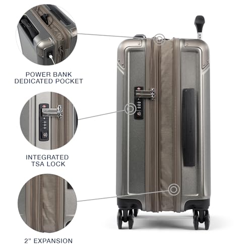 Platinum Elite Hardside Carry (Carry-on 21-Inch / Metallic Sand)