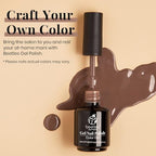 Beetles Brown Gel Nail Polish (I - Creme Brown | Gray Brown)