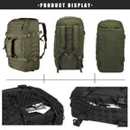 Gym Bag for Men Duffle Bags Backpack (25L / Green)
