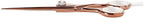 Cricket Centrix Roc-It Dog 6” Titanium Shear Professional Stylist Hair Cutting Scissor Lightweight, Rose Gold