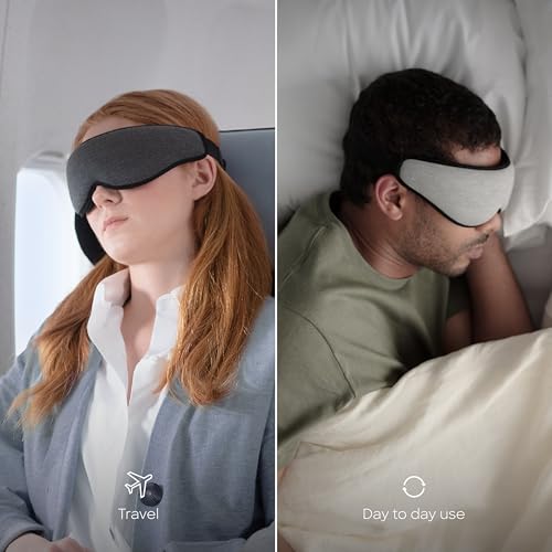 Ostrichpillow Eye Mask 3D Sleep Mask (Eclipse Black)