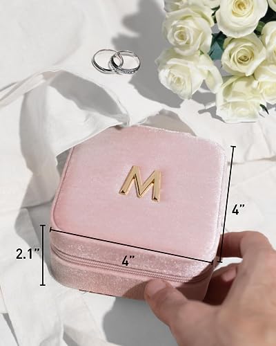 First Mothers day Gifts for New Mom (Pink / Letter M)