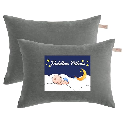 Toddler Pillows (Dark Grey / 13"x18")