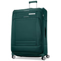UpLIFT Lightweight Large Checked Softside Luggage with Spinner Wheels (Large Checked / Emerald Green)