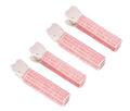 4 Pcs Pink Hair Rollers with Clip for Volumizing Bangs Curls - DIY Hair Styling Accessories Tool and Portable Self Grip Volume Clips，Volumizing Hair Clips,Styling Tools and Appliances