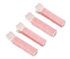 4 Pcs Pink Hair Rollers with Clip for Volumizing Bangs Curls - DIY Hair Styling Accessories Tool and Portable Self Grip Volume Clips，Volumizing Hair Clips,Styling Tools and Appliances
