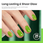 Beetles Green Gel Nail Polish (H - Sheer Green | Spring Glow-f269)