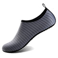 Water Shoes for Women Men Quick (5-6 Women/4-5 Men / Grey-w001)