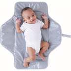 Baby Changing Pad Portable (Heather Gray / Large)