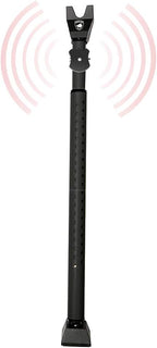 Adjustable Sliding Door Security Bar, Door Jammer 2-in-1 Adjustable Door Knob by GuardDogSecurity