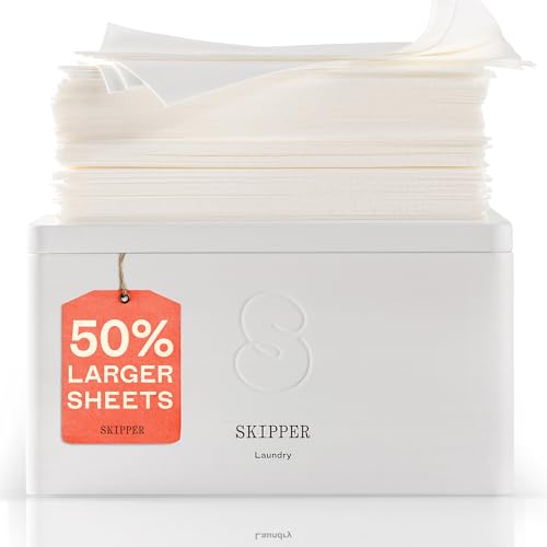 Skipper 50% LARGER Laundry Detergent Sheets Starter Kit