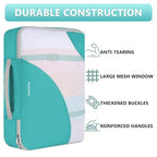 Packing Cubes for Travel (16 Turquoise)