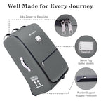 Stroller Bag Stroller Travel Bag for Airplane Compatible with UPPAbaby Vista V1 V2 V3 (Gray)