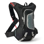 Moto Hydro Hydration Pack (8L Adventure Fit Black/ Grey)
