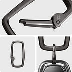 Life Rugged Carabiner Clips (Small / Gunmetal)