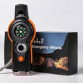 Emergency Survival Function Whistle (orange&black1pcs)