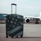 Travel Luggage Cover Fits 27 (L / Flag)