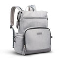 Neoprene Diaper Bag Backpack with Changing Pad (Gray)