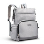 Neoprene Diaper Bag Backpack with Changing Pad (Gray)