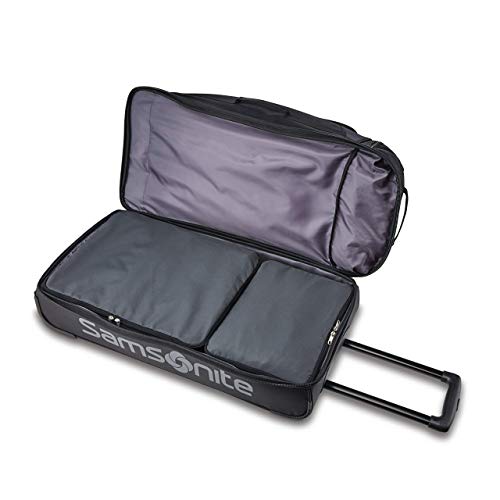 Andante 2 Wheeled Duffel Bag (28-Inch / All Black)