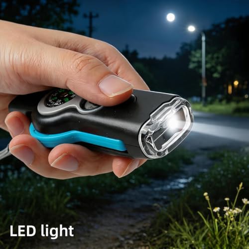 Emergency Survival Function Whistle (blue&black2pcs)