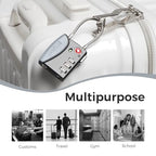 TSA Approved Travel Luggage Locks (Gray / 4 Pack)