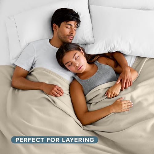 Polar Fleece Blanket (King / 10 - Oyster)
