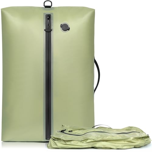 TPU Vacuum Bag for Travel (Green / Large)