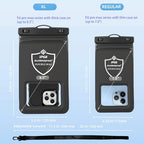 Waterproof Phone Pouch (Black + Pink / REGULAR SETS)