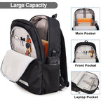 Laptop Backpack for Men Women (Black.)