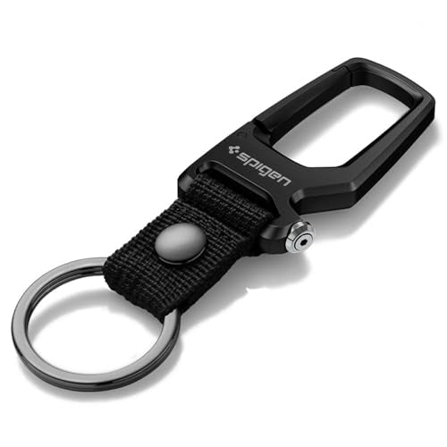 Life Carabiner Key Ring Clip (1-Pack / Black (1 Pack))