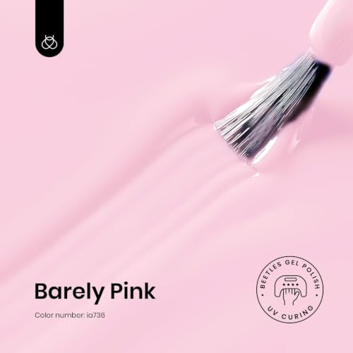 Beetles Pink Gel Polish (B - Creme Pink | Barely Pink)