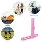 Aluminum Toothbrush Travel Case (Pink / 1 Pack (Standard))