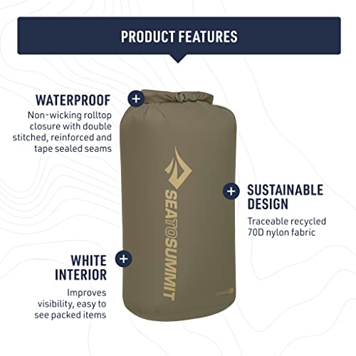 Lightweight Dry Bag (Olive Green / 20 Liter)