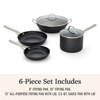 Hard Anodized Nonstick 6 (6-Piece Set)