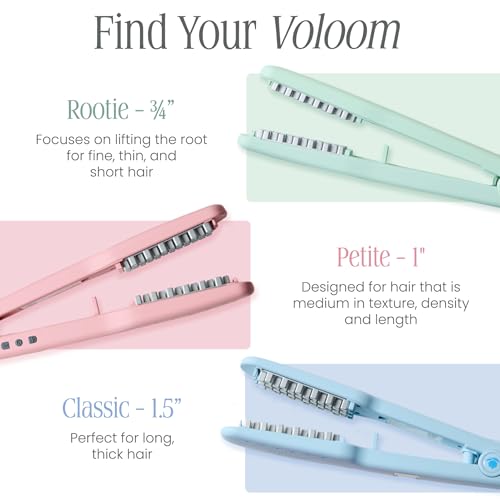 Petite 1”Professional Hair Volumizing Iron (1" - Petite)