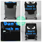 Luggage Cover Suitcase Protector Plus 1 Luggage Tag (Don't Touch Me / M)