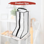 Boot Storage Bags [2PCS] (Black / 50cm Tall)